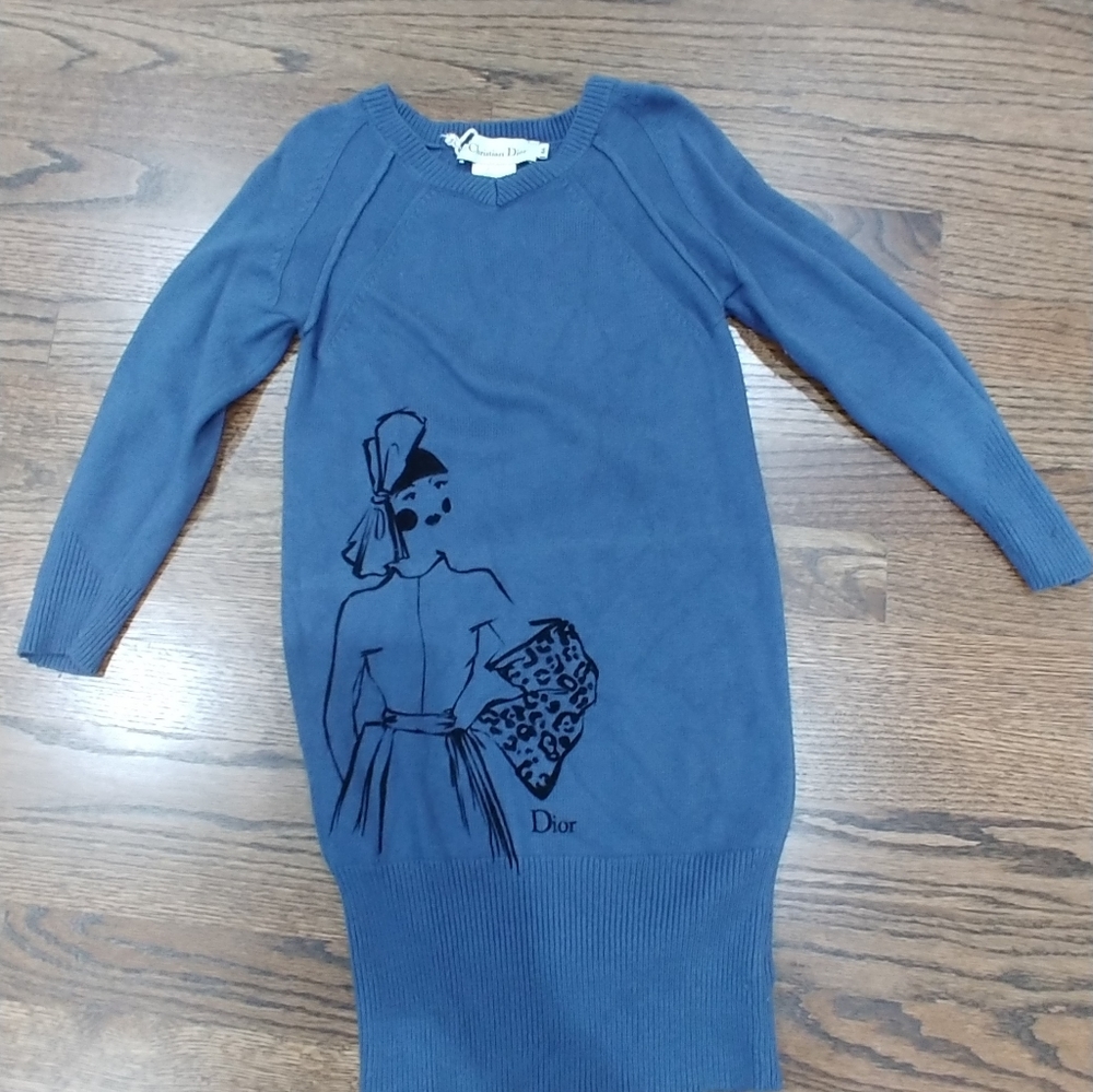 Christian Dior sweater dress